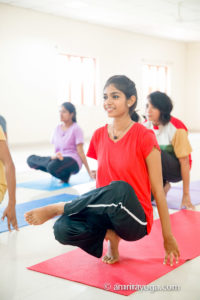 asana practice with amrita yoga