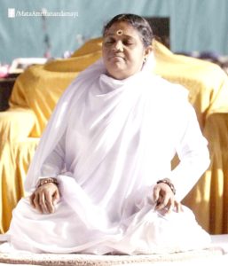 Amma Meditating Spine Straight