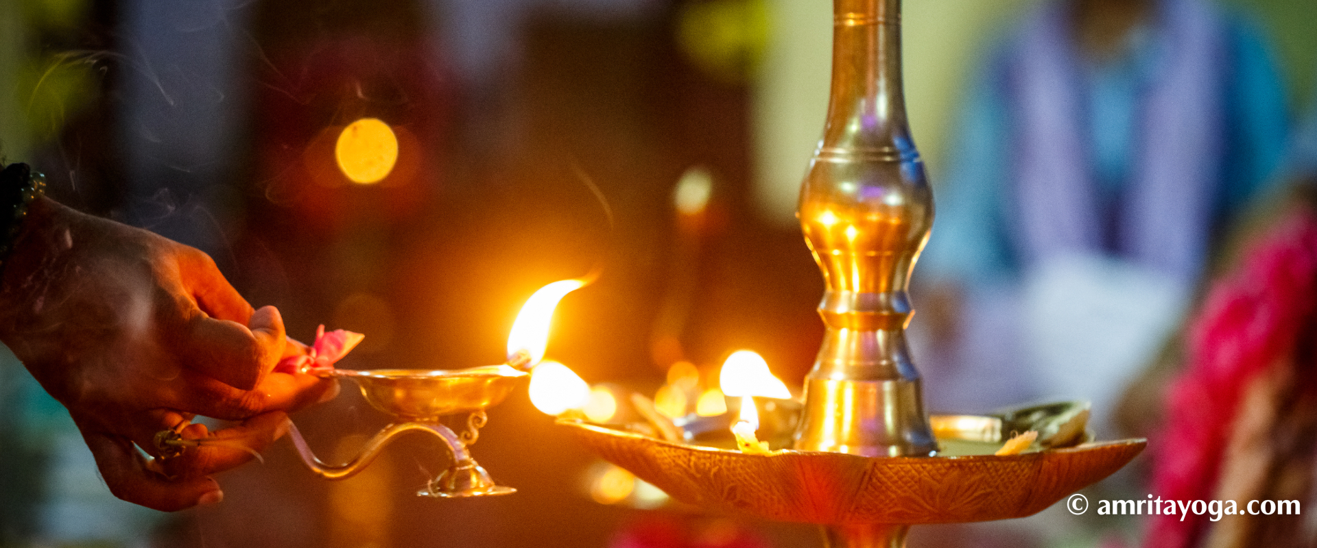 Yoga practice session