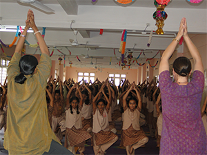 Amrita Yoga at Amrita Vidyalayams