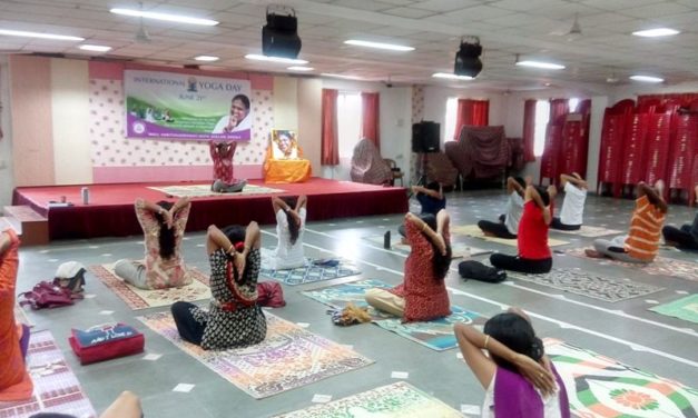 Yoga for Harmony and Peace – International Yoga Day celebration with Amrita Yoga at Mata Amritanandamayi Math, Mumbai