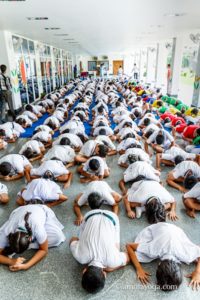 group youth meditation, kolkata, india