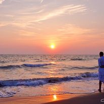 amritapuri ashram beach