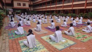 amrita yoga at amrita vidyalayam school
