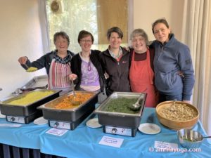 amrita yoga europe tour mealtime