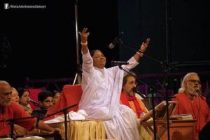 amma singing at bhajans