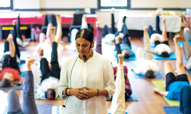 Flower of Amrita Yoga Blooms in Australia and New Zealand